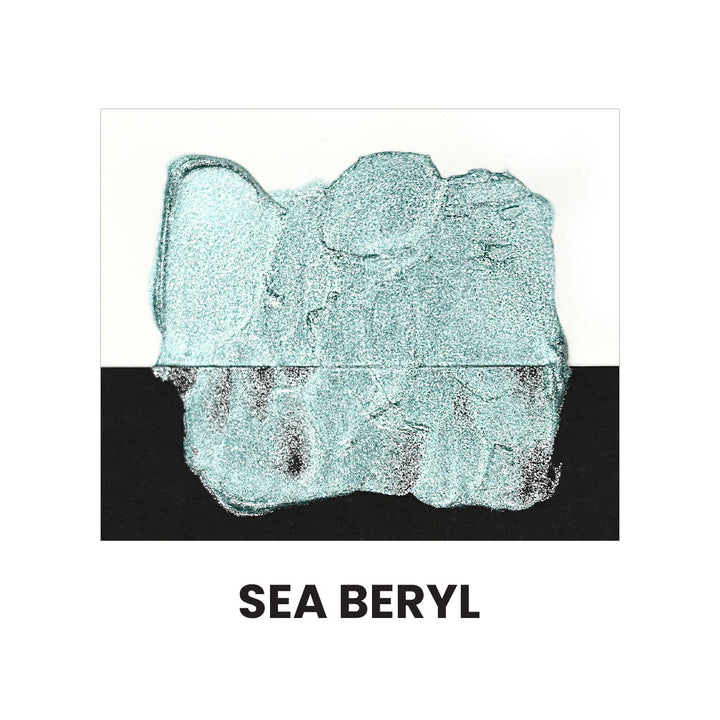 Mixed Media Shimmer Relief Paste - Sea Beryl