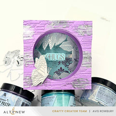 Mixed Media Shimmer Relief Paste - Silver