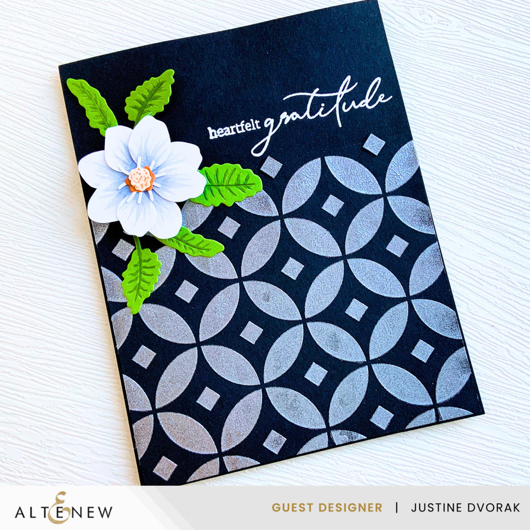 Mixed Media Shimmer Relief Paste - Silver