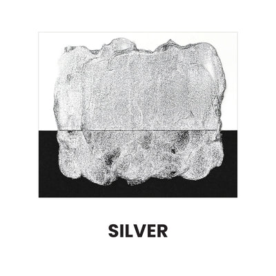 Mixed Media Shimmer Relief Paste - Silver
