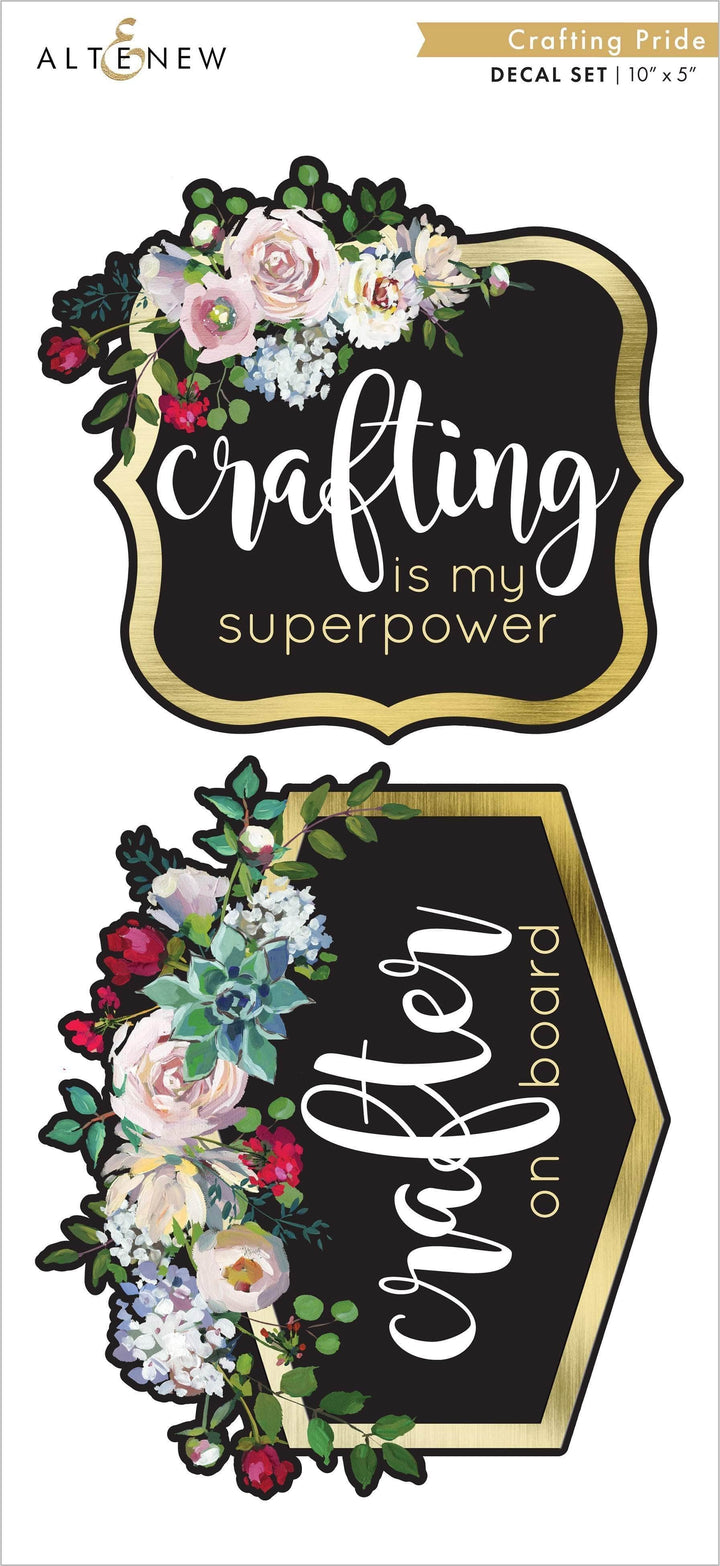 Organizational Label Crafting Pride Decal Set - Mini