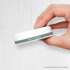 Organizational Label Ink Pads & Blending Brushes Label Set - Coastal Mist