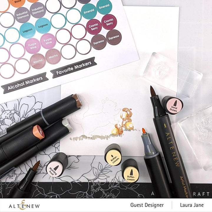 Organizational Label Marker Toppers Decal Set - Small (2 Sheets)