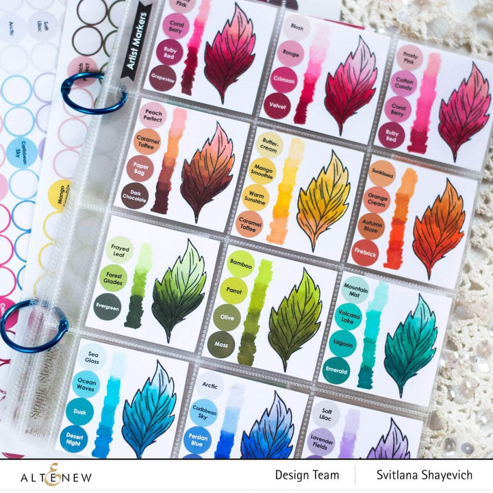 Organizational Label Marker Toppers Decal Set - Small (2 Sheets)