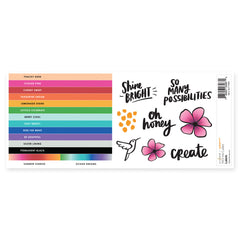 Organizational Label Mini Ink Cubes Label Set - 2023 Amy Tangerine Collection