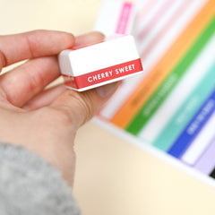 Organizational Label Mini Ink Cubes Label Set - 2023 Amy Tangerine Collection