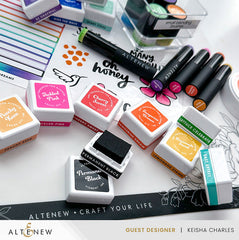 Organizational Label Mini Ink Cubes Label Set - 2023 Amy Tangerine Collection