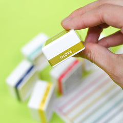 Organizational Label Mini Ink Cubes Label Set - Deco Garden
