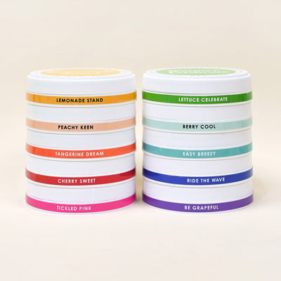 Organizational Label Round Ink Pads Label Set - 2023 Amy Tangerine Collection