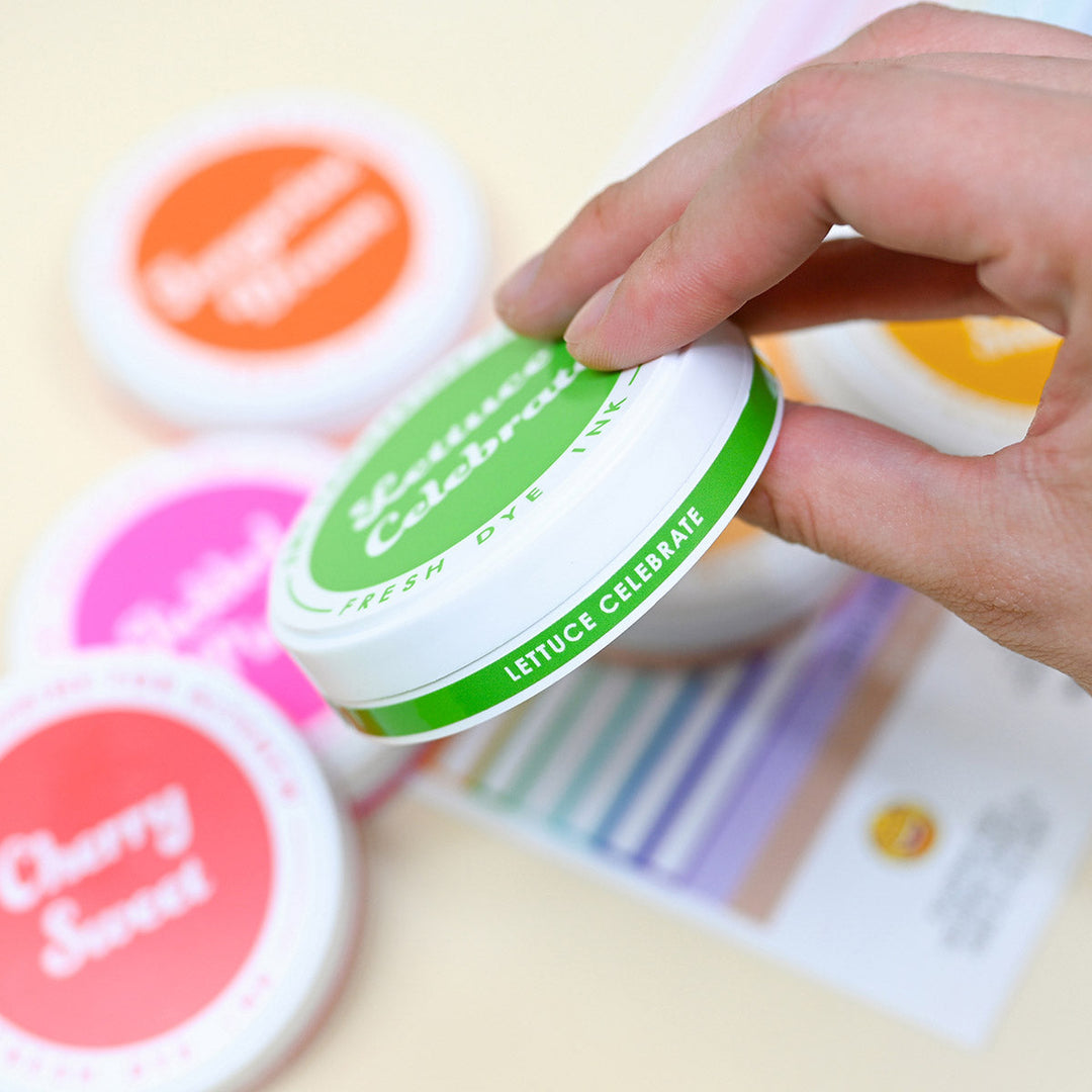 Organizational Label Round Ink Pads Label Set - 2023 Amy Tangerine Collection