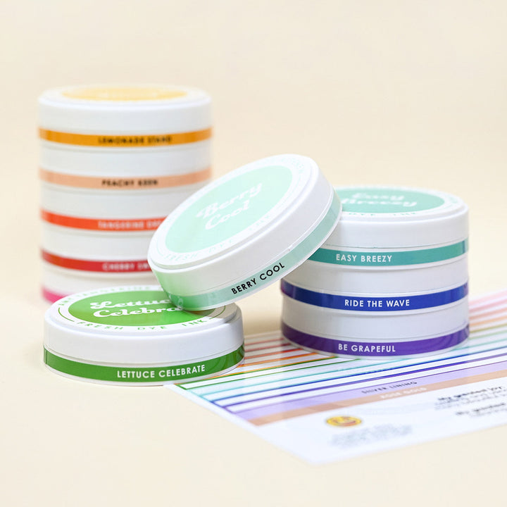 Organizational Label Round Ink Pads Label Set - 2023 Amy Tangerine Collection