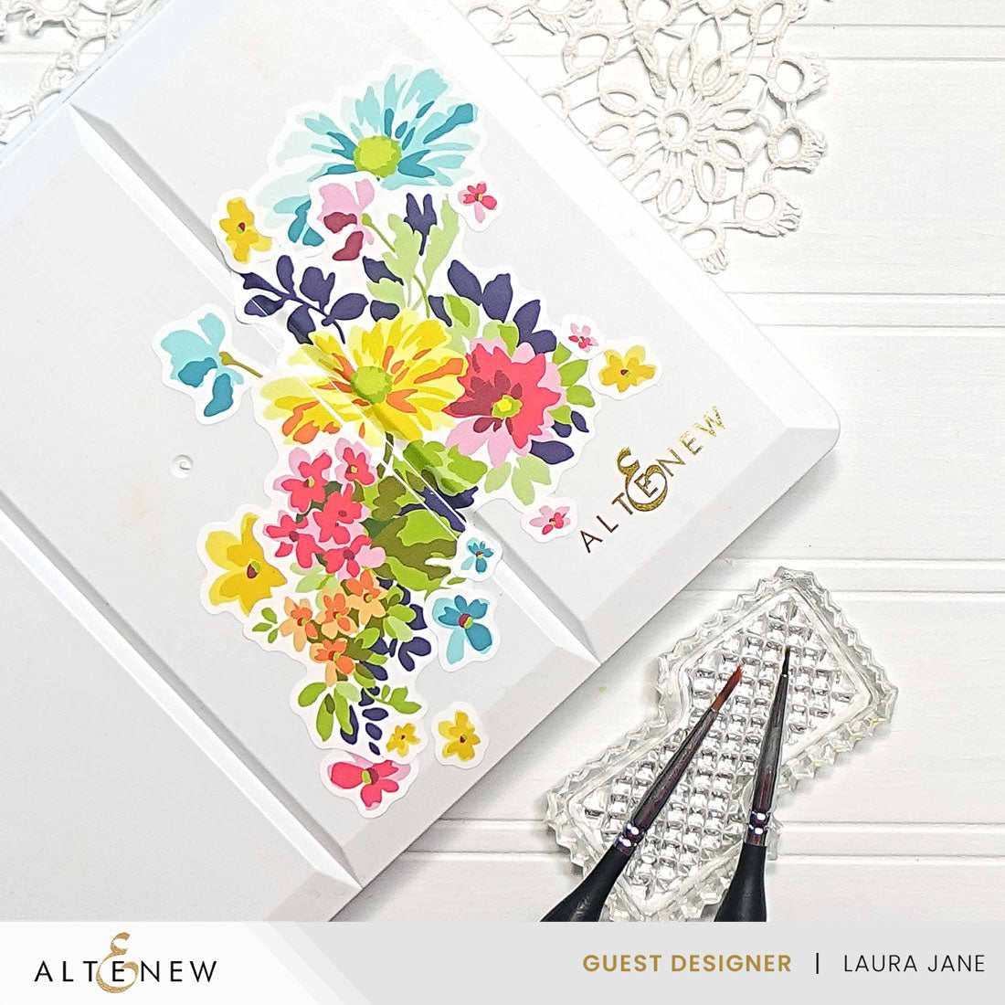 Organizational Label Round Ink Pads Label Set - Colorful Charisma Fresh Dye Ink Bundle