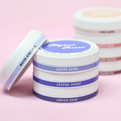 Organizational Label Round Ink Pads Label Set - Colorful Charisma Fresh Dye Ink Bundle