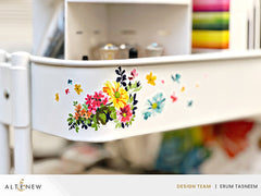 Organizational Label Round Ink Pads Label Set - Deco Garden