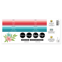 Organizational Label Round Ink Pads Label Set - Red Sunset, Sweet Dreams