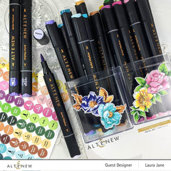 Organizational Label Sunshine Valley & Water Garden Marker Topper Decal Set - Small