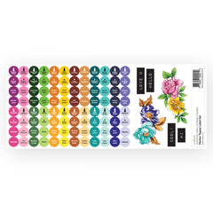 Organizational Label Sunshine Valley & Water Garden Marker Topper Decal Set - Small