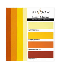 Paper Bundle New Purple & Summer Afternoon Gradient Cardstock Bundle
