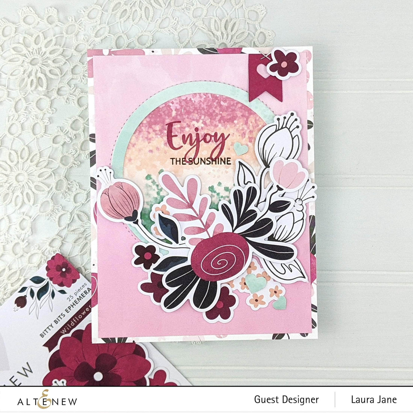 Paper & Embellishment Bundle Wildflower Collection Paper & Ephemera Bundle