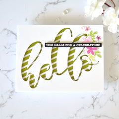 Pattern Paper A Love for Stripes Set B 6x6 Paper Pack