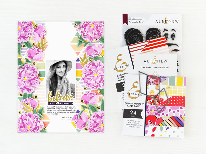 Pattern Paper A Love for Stripes Set B 6x6 Paper Pack