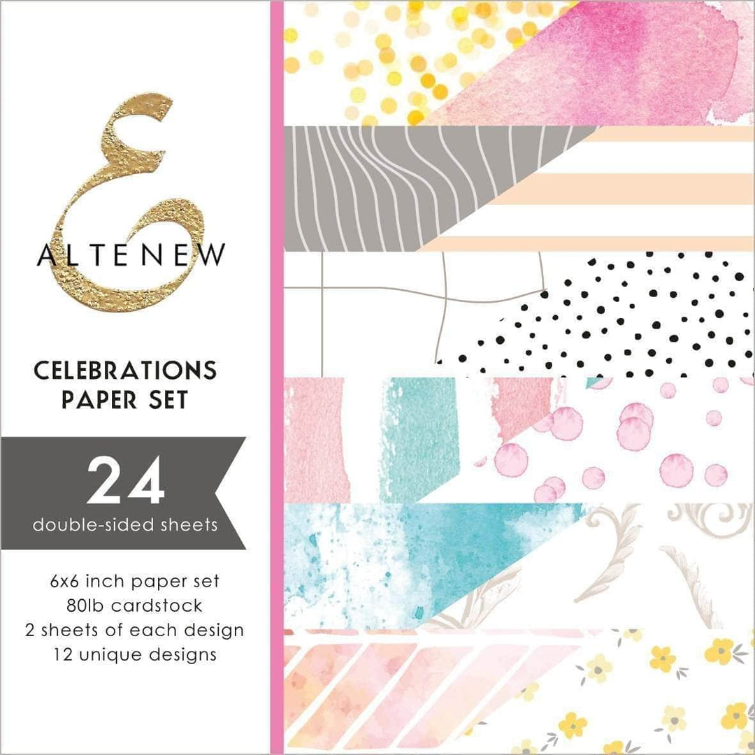 Pattern Paper Celebrations 6x6 Paper Pack
