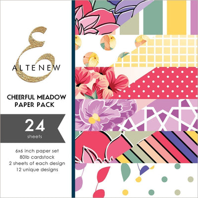 Pattern Paper Cheerful Meadow 6x6 Paper Pack