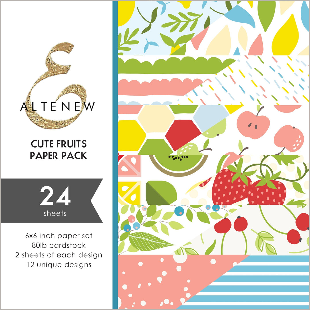 Pattern Paper Cute Fruits 6x6 Paper Pack