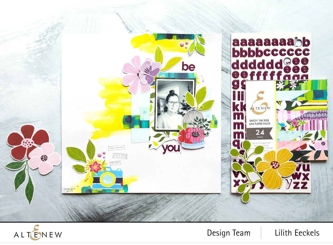 Pattern Paper Enjoy the Ride 12x12 Paper Pack