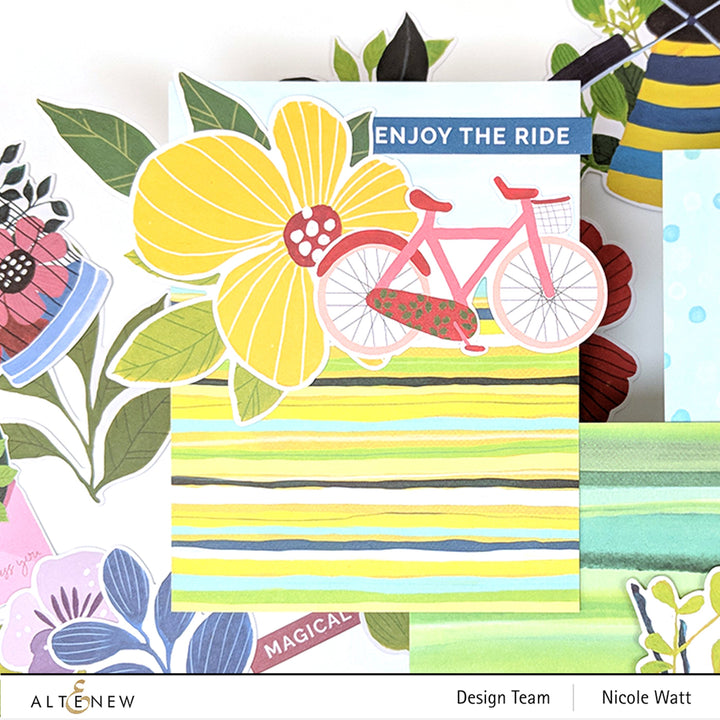 Pattern Paper Enjoy the Ride 12x12 Paper Pack