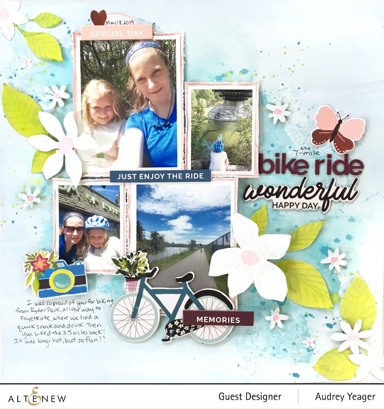 Pattern Paper Enjoy the Ride 12x12 Paper Pack