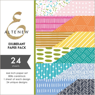 Pattern Paper Exuberant 6x6 Paper Pack