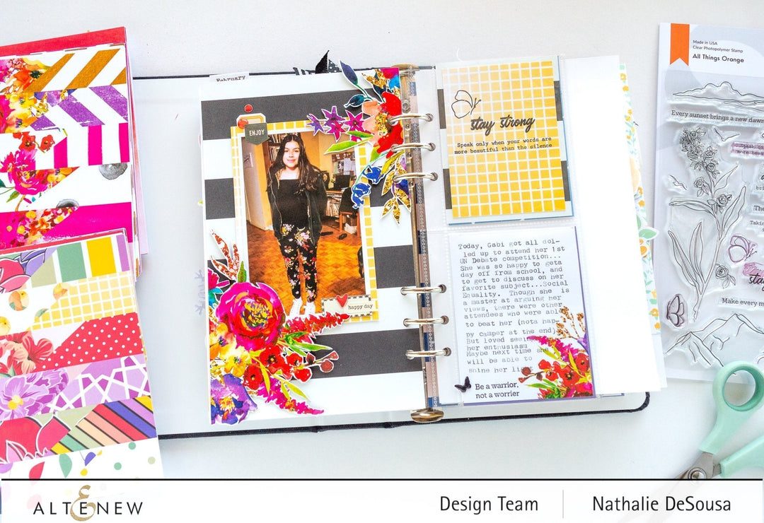 Pattern Paper Fuchsia Soiree 6x6 Paper Pack