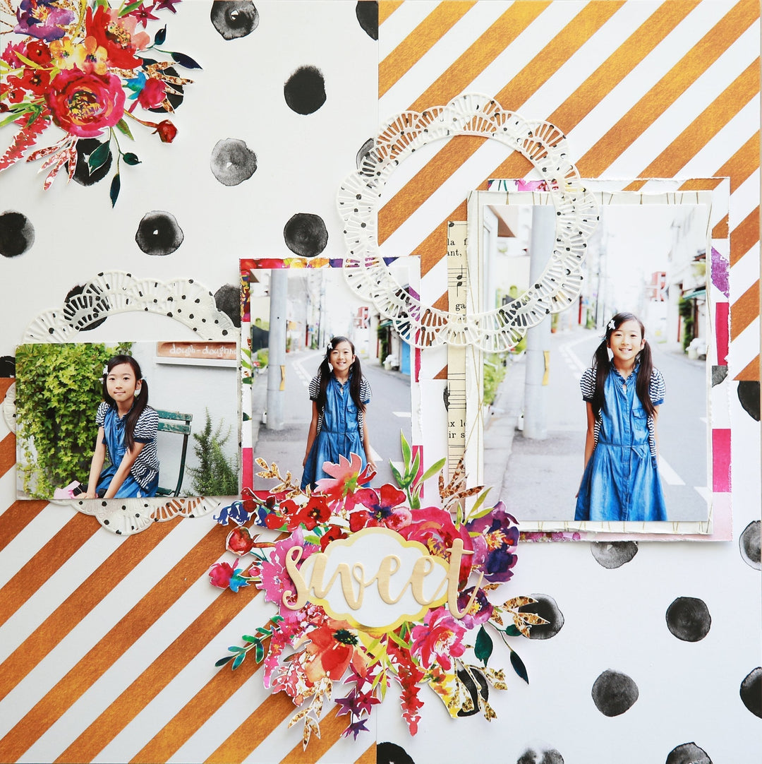 Pattern Paper Fuchsia Soiree 6x6 Paper Pack