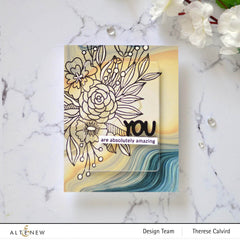 Pattern Paper Poured Acrylic 6x6 Paper Pack