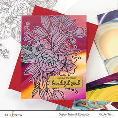Pattern Paper Poured Acrylic 6x6 Paper Pack