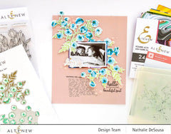 Pattern Paper Poured Acrylic 6x6 Paper Pack