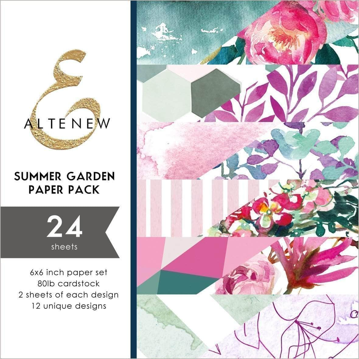 Pattern Paper Summer Garden 6x6 Paper Pack