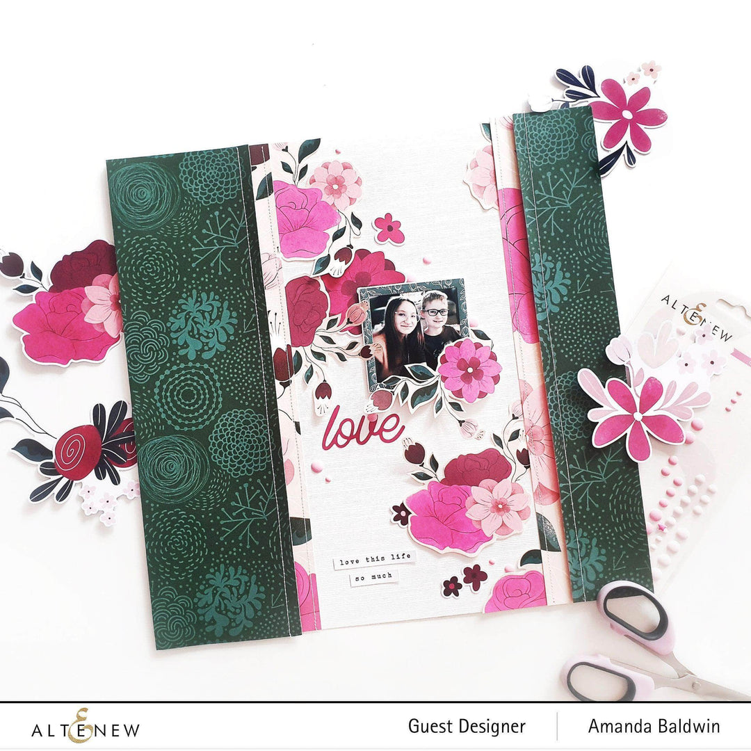 Pattern Paper Wildflower Paper Crafting Collection 12x12 Paper Pack