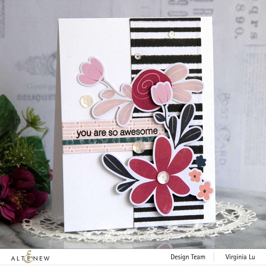 Pattern Paper Wildflower Paper Crafting Collection 12x12 Paper Pack