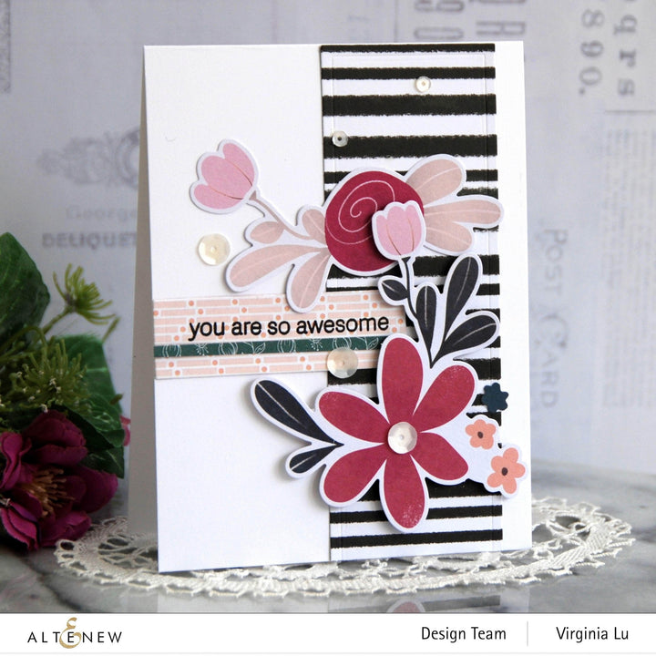 Pattern Paper Wildflower Paper Crafting Collection 12x12 Paper Pack