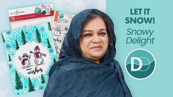 Dynamic Duo: Snowy Delight