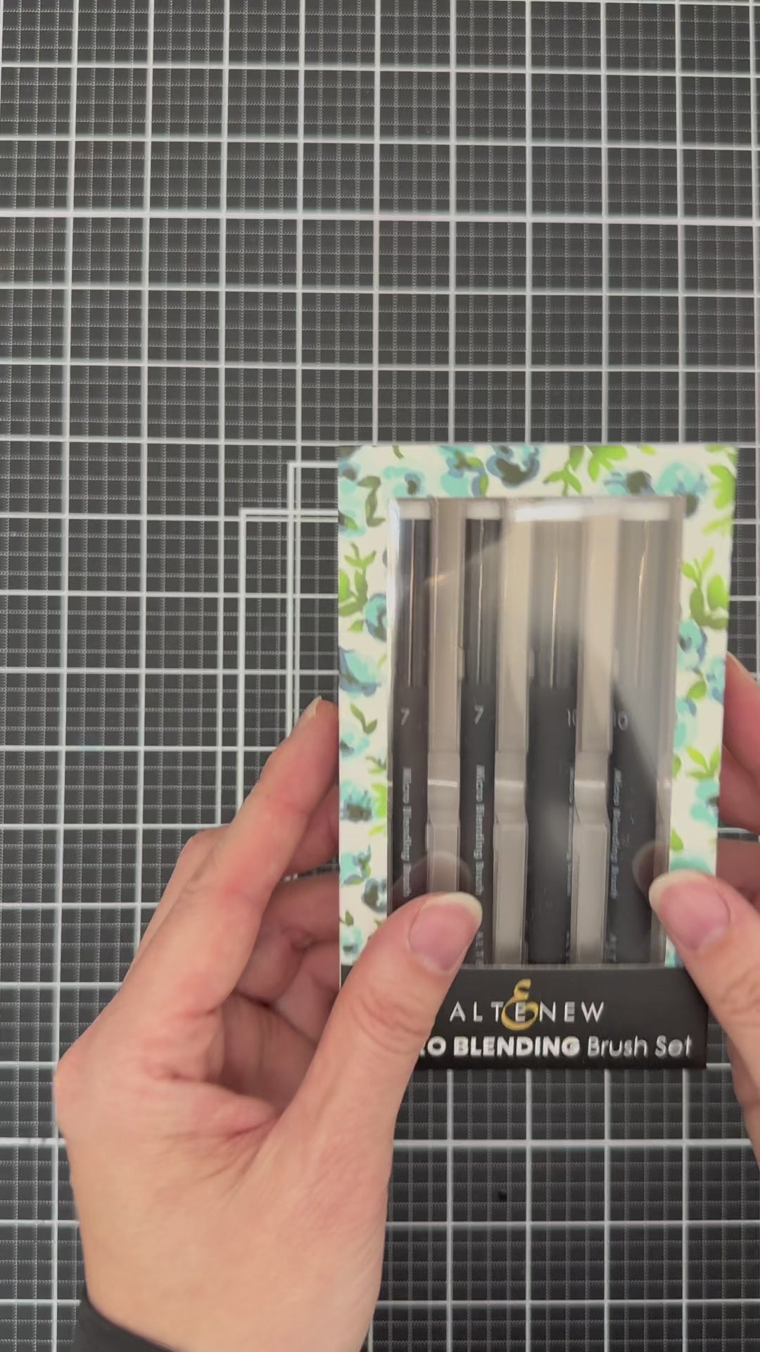 Micro Blending Brush Set (Flat Bristles)