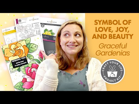 Craft Your Life Project Kit: Graceful Gardenias