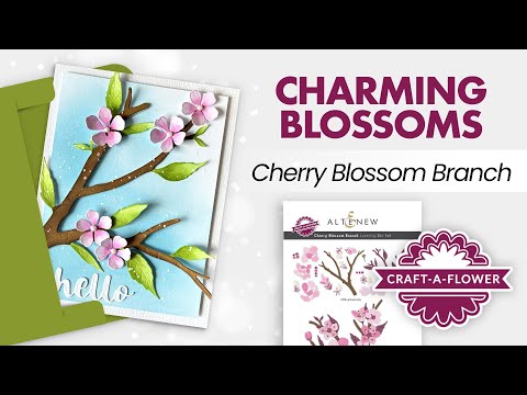 Craft-A-Flower: Cherry Blossom Branch Layering Die Set