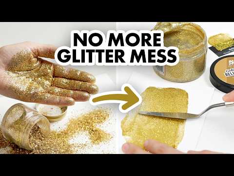 Iridescent Glitter Relief Paste