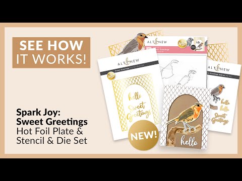 Spark Joy: Sweet Greetings & Add-on Die Bundle
