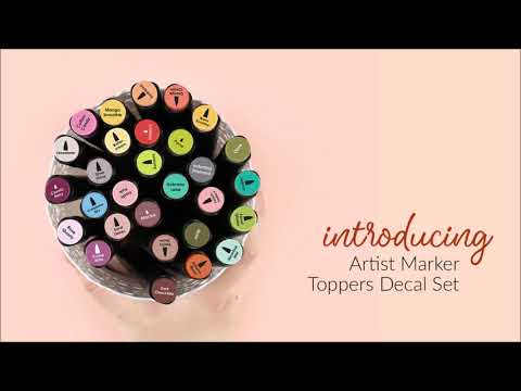Marker Toppers Label Set