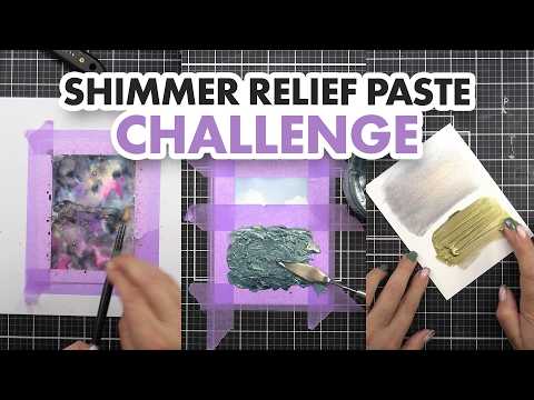 Gilded Elegance Shimmer Relief Paste Bundle