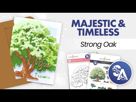 Stencil Art: Strong Oak Layering Stencil Set (6 in 1)